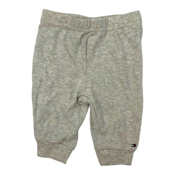 Tommy Hilfiger Gray Knit Pants Size 0-3 Months NWOT - Picture 1 of 4